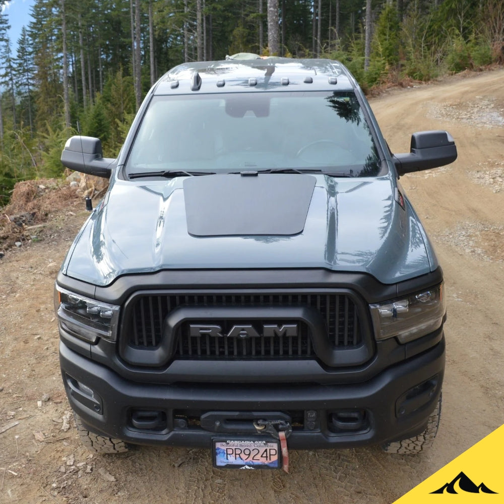 Cascadia 4x4 Hood solar panel for the HD ram / Power wagon 2019-2025